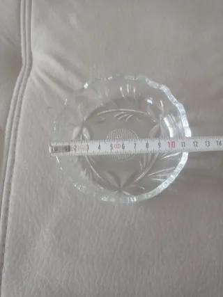 Bombonera de cristal labrado