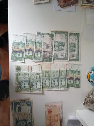 Lote 124 Billetes Españoles Antiguos