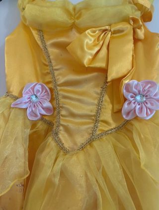 Vestito Carnevale Belle 7 Anni