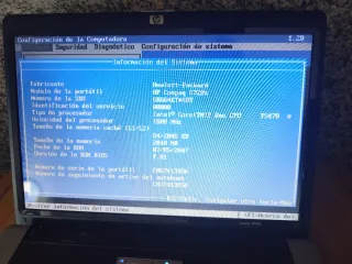 HP Compaq 6720 Portátil Gris