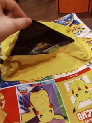 Zaino bambino Pokemon giallo