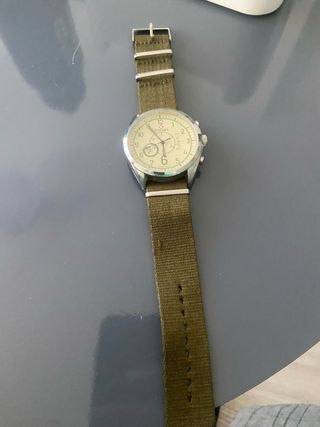 Reloj Orient Beige/Verde Militar