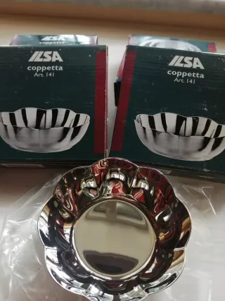 Set 4 Coppette Acciaio Inox ILSA