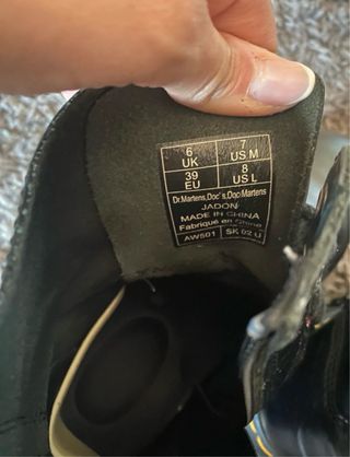 Botas Dr. Martens Negras