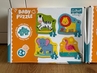 Lote de 8 Puzzles de Bebé y Niños