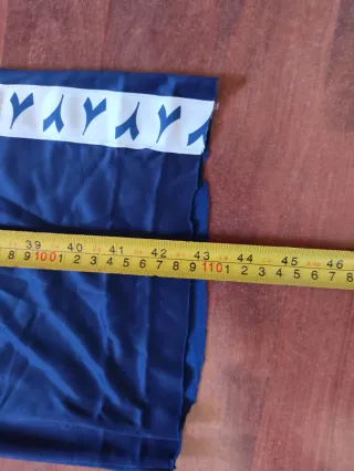 Vintage Diadora Navy Blue Track Pants Side TapeY2K