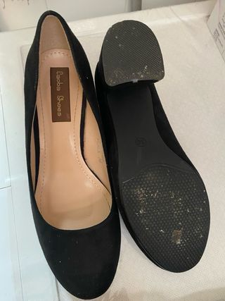 Zapatos de salón ante negro Laoba Shoes talla 36