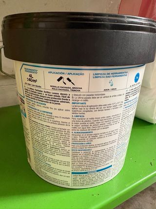 Pintura Fachada Acrílica Luxens Arena 4L