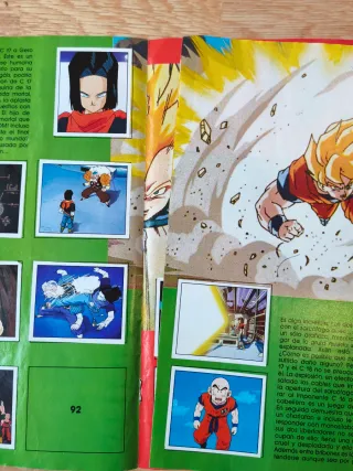 Álbum Dragon Ball Z2 y album dragón ball z