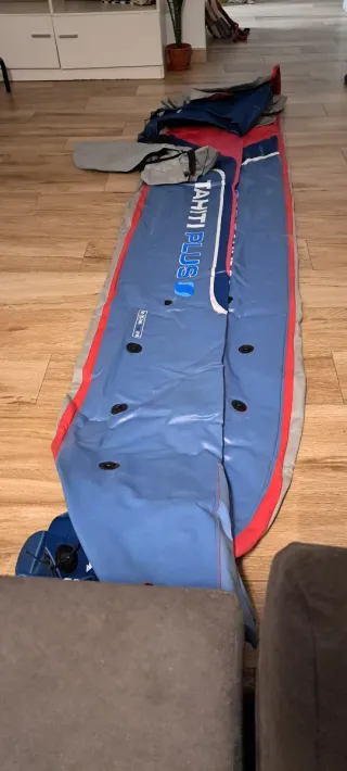 Kayak hinchable 3 plazas