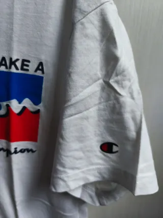 Camiseta Champion Blanca