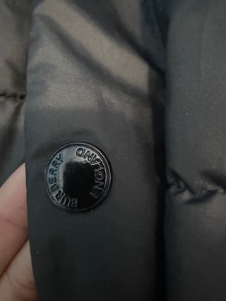 Chaqueta Burberry Negra Talla S