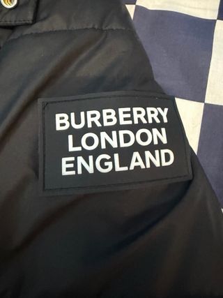 Chaqueta Burberry Negra Talla S