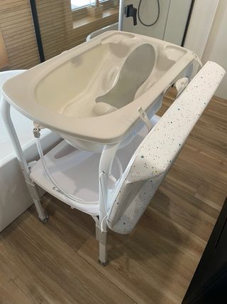 Bañera Jane Flip con cambiador