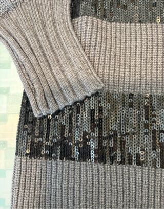 Maglioncino bambina 6/7 anni (122 cm) paillettes