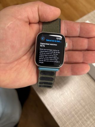 Apple Watch SE2 44mm Plata/Verde