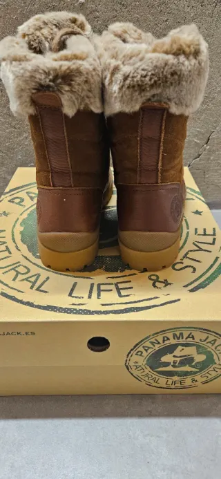 Botas Panama Jack Marrones Talla 38