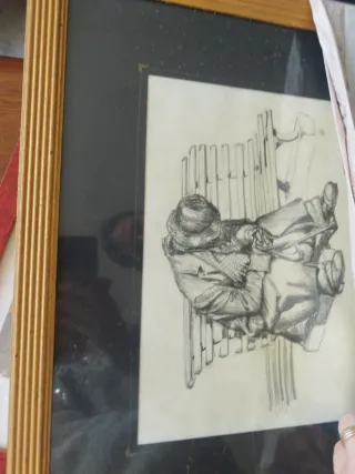 Cuadros decorativos madera y papel