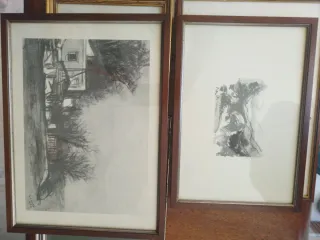 Cuadros decorativos madera y papel