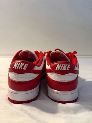 Nike Dunk Rojas y Blancas Talla 43