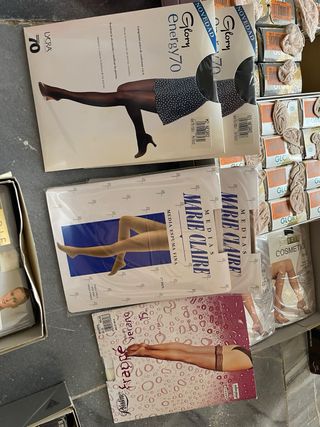 Lote medias lencería Marie Claire y otras marcas