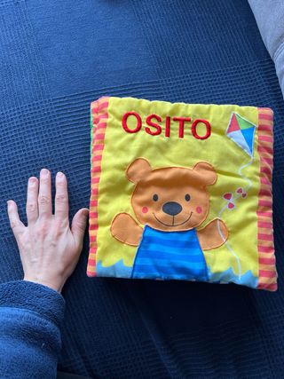 Libro sensorial grande para bebe