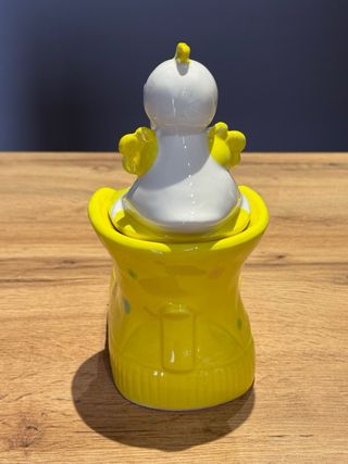 Statuetta Pasquale Stivale con Pulcini