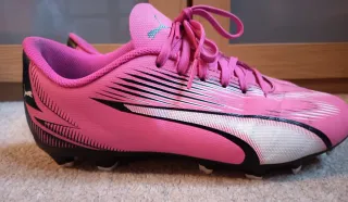 Zapatillas Puma Futbol Talla 41 Rosa/Blanco