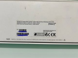 Apple Watch 7 Red Profuct