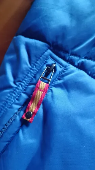 Chaleco Spagnolo Azul puesto dos dias