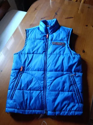 Chaleco Spagnolo Azul puesto dos dias