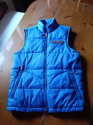 Chaleco Spagnolo Azul puesto dos dias