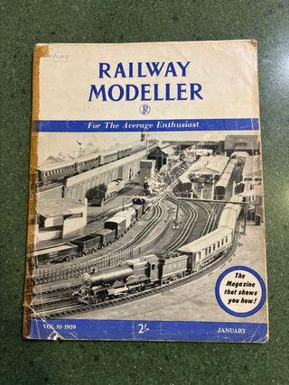 Revista Raulway Modeller, Enero de 1959