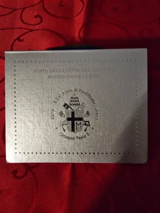 Divisionale Euro Vaticano 2003 Giovanni Paolo II
