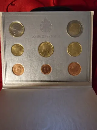 Divisionale Euro Vaticano 2003 Giovanni Paolo II