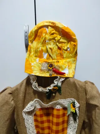 Vestito Carnevale Fruttivendola Bambina Anni 9