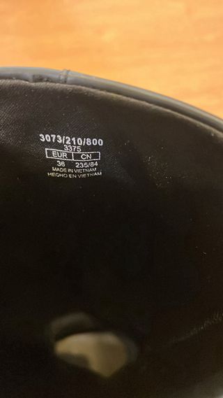 Botas altas negras Zara