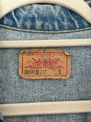 Cazadora Vaquera Levi's Oversize Azul