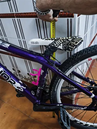 Bicicleta MTB CONOR Morada