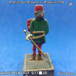 Soldado Plomo Montero Espinosa 1498