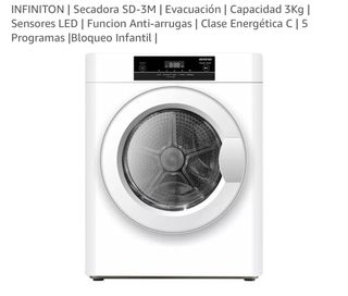 Secadora INFINITON SD-3M 3Kg