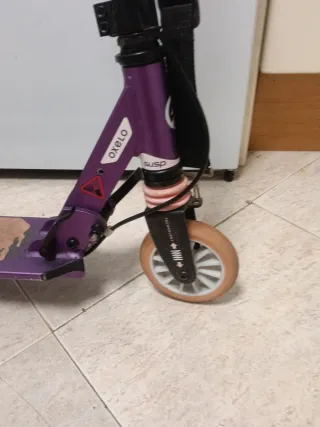 Patinete Oxelo infantil morado