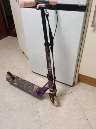 Patinete Oxelo infantil morado