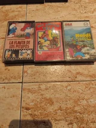 Cintas de casete vintage