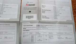 Certificados Akrapovic Honda CRF 1000 Africa Twin