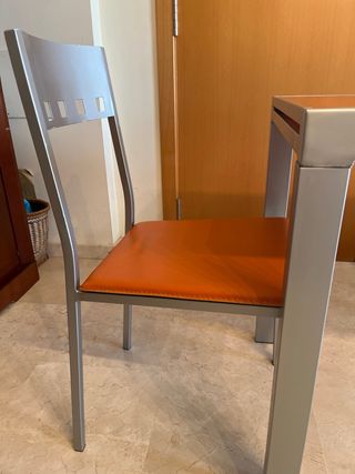 Mesa extensible cocina con sillas