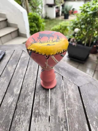 Tamtam Djembé ceramica de Túnicia 1975