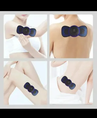 Mini Masajeador EMS Parche Azul