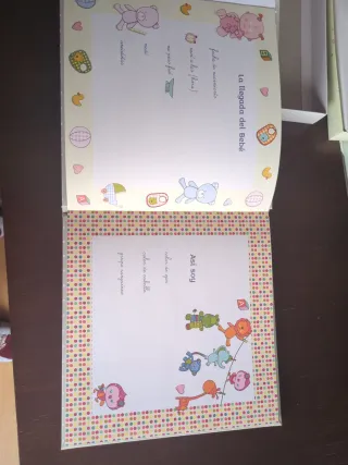 Álbum de fotos para bebé