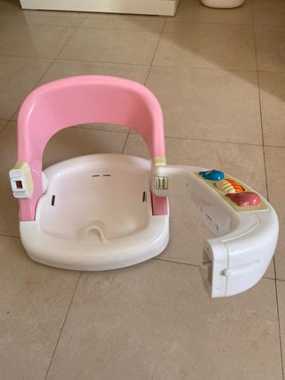 Asiento de Baño para Bebé Rosa